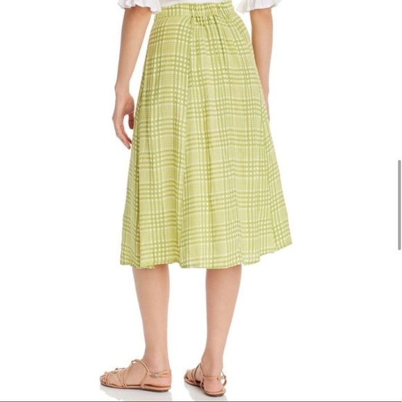 NWT FAITHFULL THE BRAND High-waist Midi Skirt - Picture 14 of 14